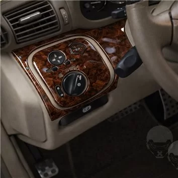 Mercedes Benz C Class 2005-2007 Ensemble Complet, 2 Doors Coupe BD Décoration de tableau de bord