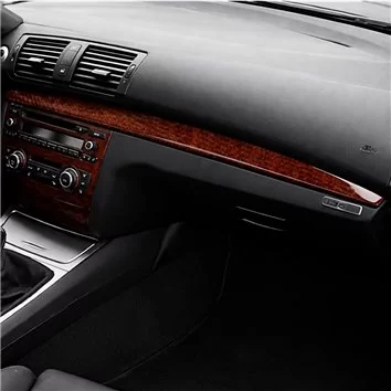 BMW 1er E81 E88 2004-2011 3D Innenraum Armaturenbrett Trim Kit Dash Trim Dekor 11-teilig