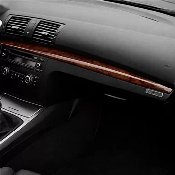 BMW 1 Series E81 E88 2004-2011 3D Interior Dashboard Trim Kit Dash Trim Dekor 11-Parts