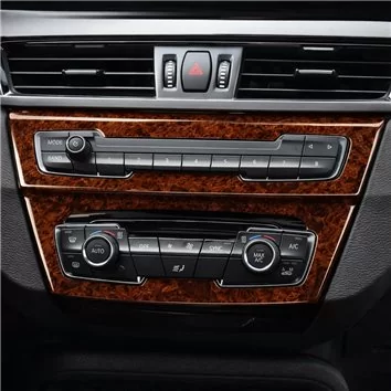 BMW X1 F48 ab 2015 3D Inleg dashboard Interieurset aansluitend en pasgemaakt op he 32-Teile