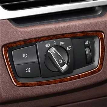 BMW X1 F48 ab 2015 Mascherine sagomate per rivestimento cruscotti 32-Decori