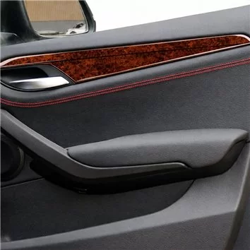 BMW X1 E84 2009–2015 NAVI Mascherine sagomate per rivestimento cruscotti 12-Decori