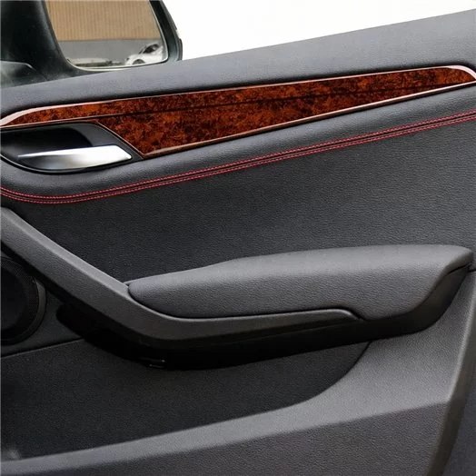 BMW X1 E84 2009–2015 NAVI Mascherine sagomate per rivestimento cruscotti 12-Decori BMW X1 E84 2009–2015 NAVI Mascherine sagomate per rivestimento cruscotti 12-Decori