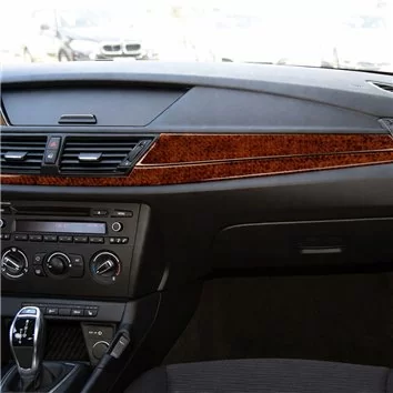 BMW X1 E84 2009–2015 NAVI 3D Inleg dashboard Interieurset aansluitend en pasgemaakt op he 30-Teile