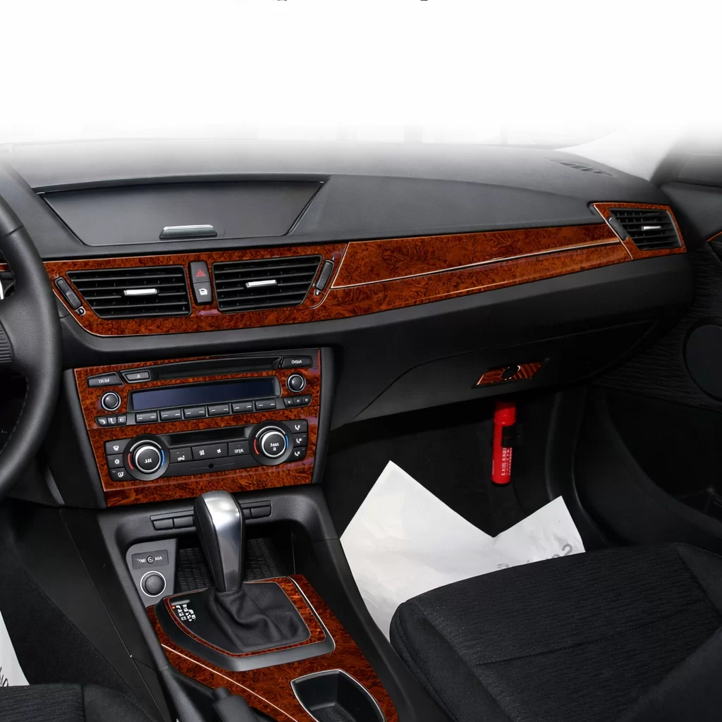 BMW X1 E84 2009–2015 Habillage Décoration de Tableau de Bord 36-Pièce BMW X1 E84 2009–2015 Habillage Décoration de Tableau de Bord 36-Pièce