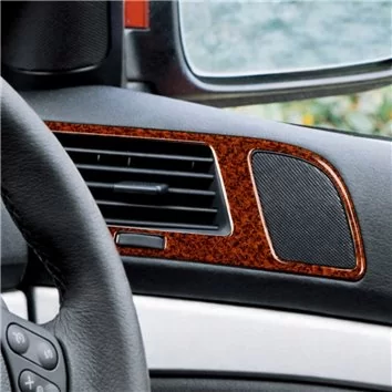 BMW 5 1998-UP Without NAVI system, 35 Parts set BD Décoration de tableau de bord BMW 5 1998-UP Without NAVI system, 35 Parts set BD Décoration de tableau de bord