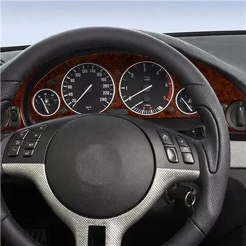 BMW 5 1998-UP Without NAVI system, 35 Parts set BD Décoration de tableau de bord BMW 5 1998-UP Without NAVI system, 35 Parts set BD Décoration de tableau de bord