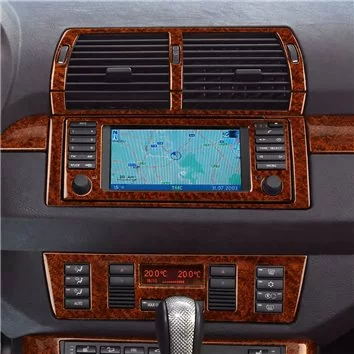 BMW X5 2000-2006 With NAVI system BD Décoration de tableau de bord