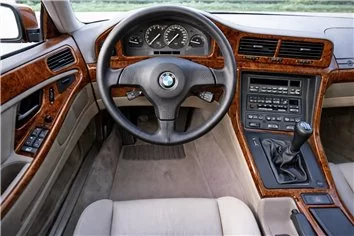 BMW 8 Series E31 Full Mascherine sagomate per rivestimento cruscotti 