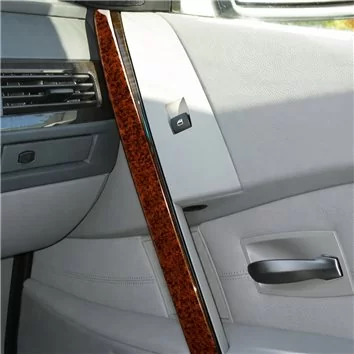 BMW 5-Series E60 2003-2008 Mittelkonsole Armaturendekor Cockpit Dekor 17-Teile
