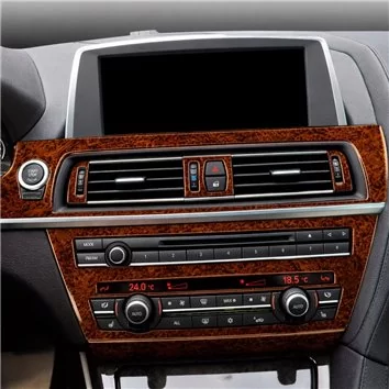 BMW 6-Series F12 F13 2011-2017 3D Interior Dashboard Trim Kit Dash Trim Dekor 46-Parts