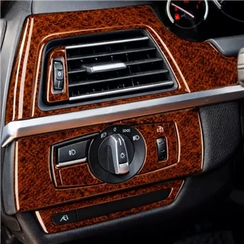 BMW 6-Series F12 F13 2011-2017 Mascherine sagomate per rivestimento cruscotti 46-Decori BMW 6-Series F12 F13 2011-2017 Mascherine sagomate per rivestimento cruscotti 46-Decori