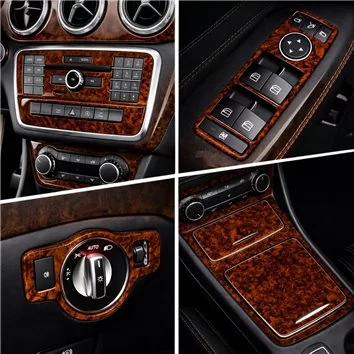 Mercedes-Benz GLA-Class 2014–2020 Mittelkonsole Armaturendekor Cockpit Dekor 22-Teile Mercedes-Benz GLA-Class 2014–2020 Mittelkonsole Armaturendekor Cockpit Dekor 22-Teile