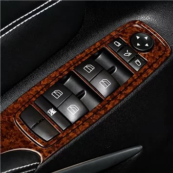 Mercedes ML-Class W164 2006-2011 Mascherine sagomate per rivestimento cruscotti 33-Decori