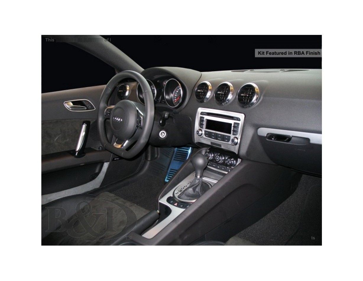 Audi TT 2007-2014 Full Set, Without NAVI Cruscotto BD Rivestimenti interni