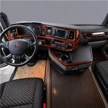 Scania NG-Series ab 2016 Base Habillage Décoration de Tableau de Bord 12-Pièce