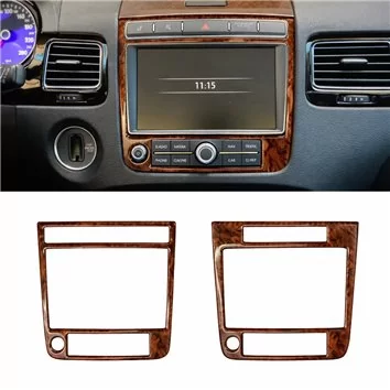 Volkswagen Touareg II 2010-2018 Mascherine sagomate per rivestimento cruscotti 9 Decori