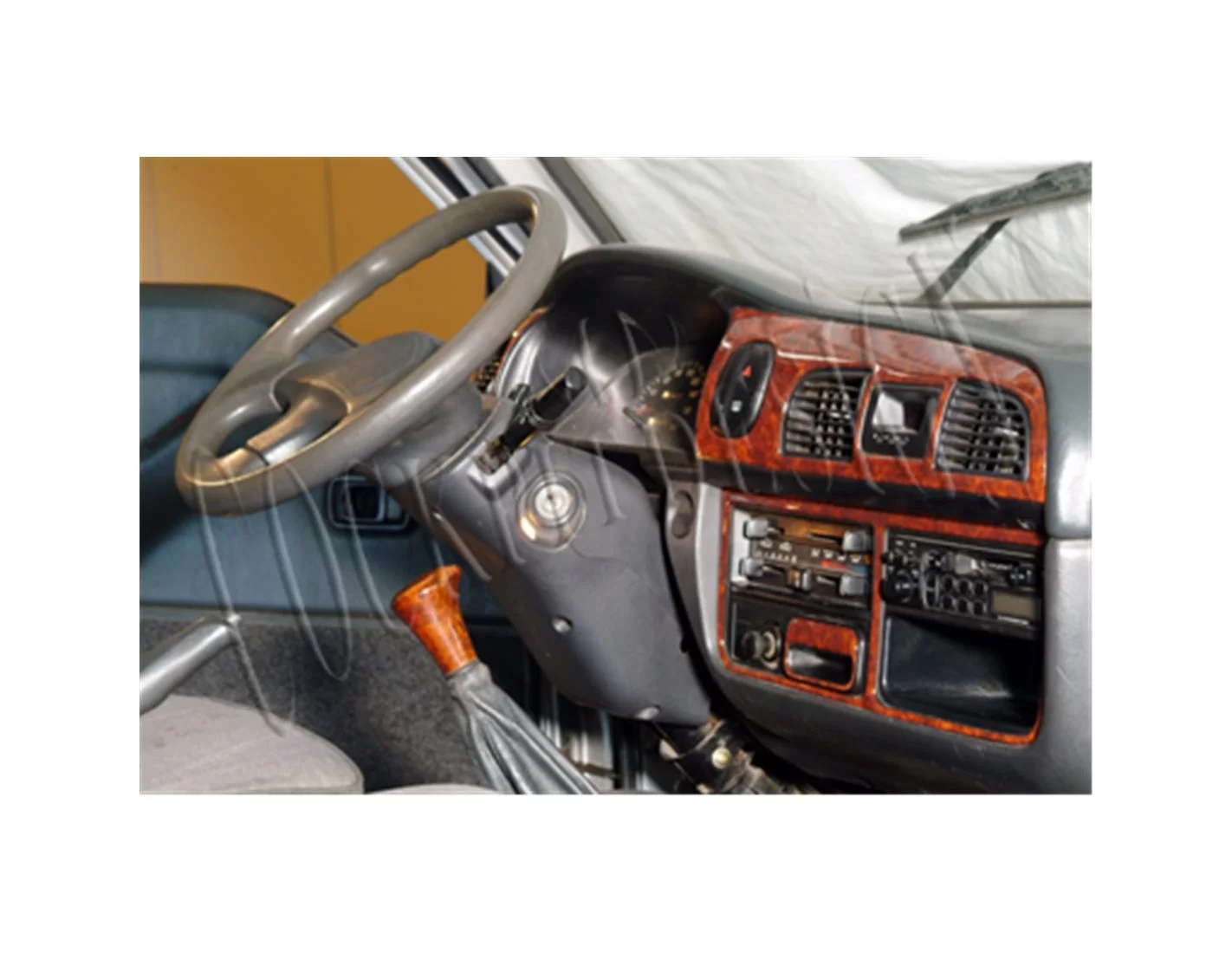 Hyundai H 100 01.98-07.04 3M 3D Interior Dashboard Trim Kit Dash Trim Dekor 11-Parts
