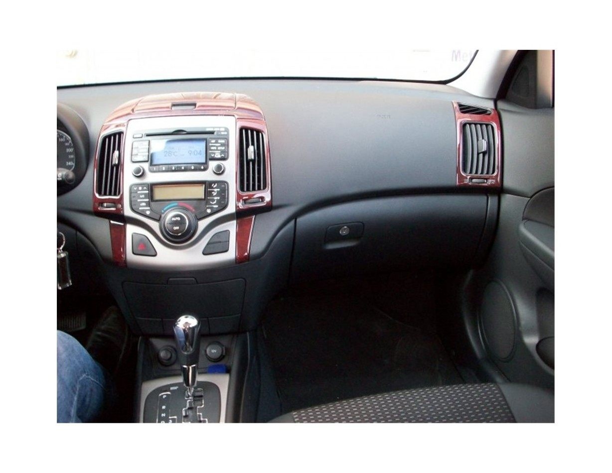 Hyundai I 30 Full Set 09.2007 Kit Rivestimento Cruscotto all'interno del veicolo Cruscotti personalizzati 18-Decori