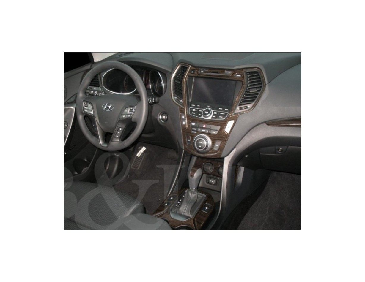 Hyundai Santa Fe 2013-UP Voll Satz, Without NAVI, Climate-Control With Display, Without 3 row seats BD innenausstattung armature