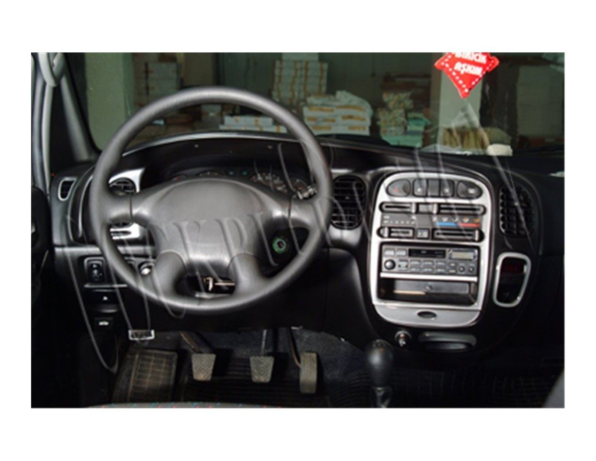 Hyundai Starex 01.01-12.07 3M 3D Interior Dashboard Trim Kit Dash Trim Dekor 11-Parts