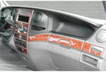 Iveco Daily 01.2007 3M 3D Interior Dashboard Trim Kit Dash Trim Dekor 29-Parts
