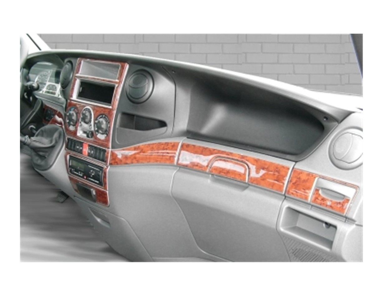 Iveco Daily 2007 Mittelkonsole Armaturendekor Cockpit Dekor 29-Teilige - 1- Cockpit Dekor Innenraum
