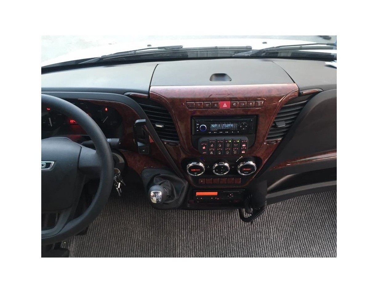Iveco Daily 2014 Mittelkonsole Armaturendekor Cockpit Dekor 38-Teilige - 1- Cockpit Dekor Innenraum