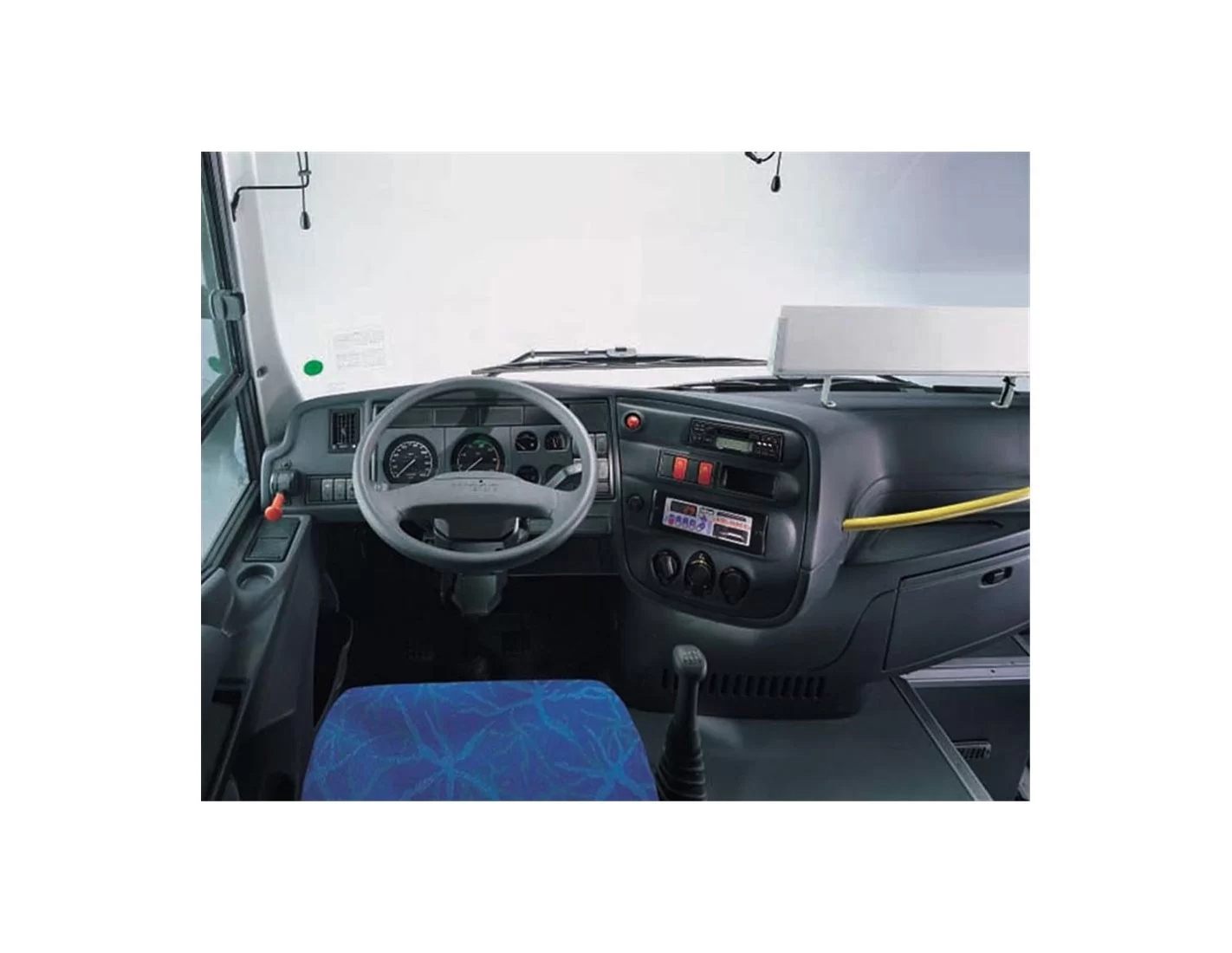 Iveco Eurobus 06.2006 3D Inleg dashboard Interieurset aansluitend en pasgemaakt op he 16 -Teile