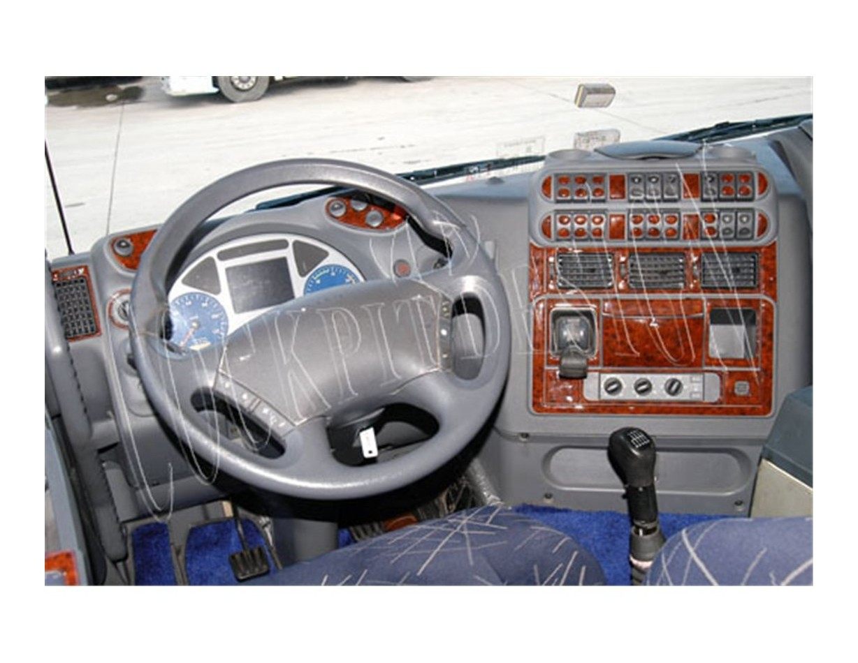 Iveco Stralis 06.02 - 01.07 Kit Rivestimento Cruscotto all'interno del veicolo Cruscotti personalizzati 73-Decori
