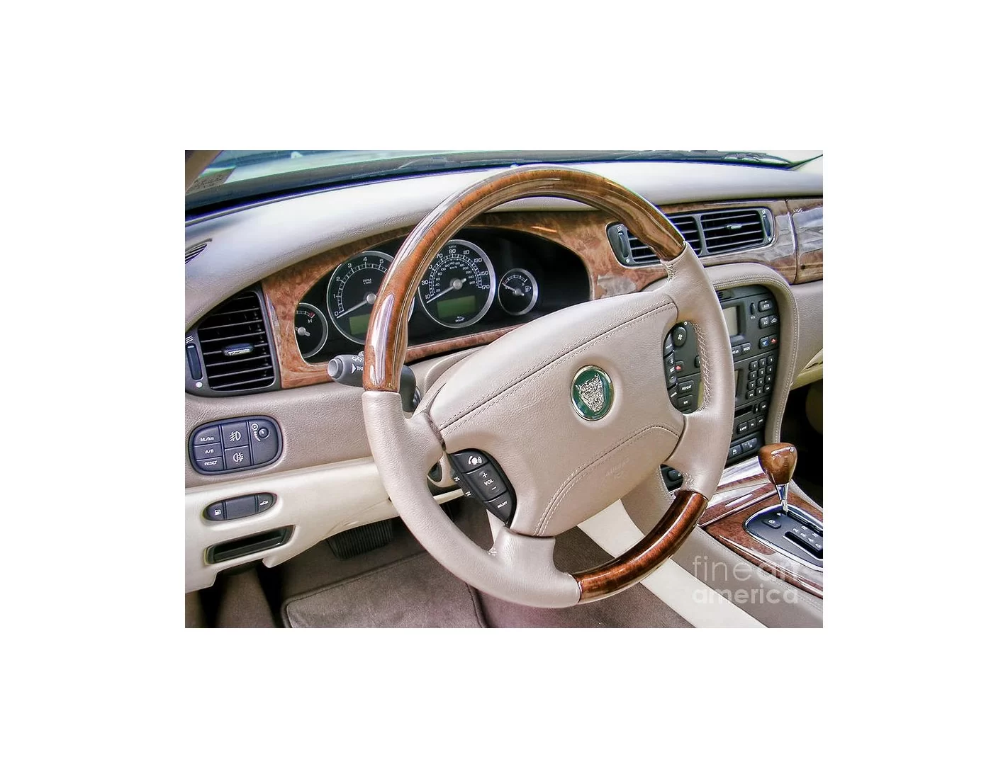 Jaguar S type 1999-2007 Full Set, Automatic Gear Interior Dash Trim Kit
