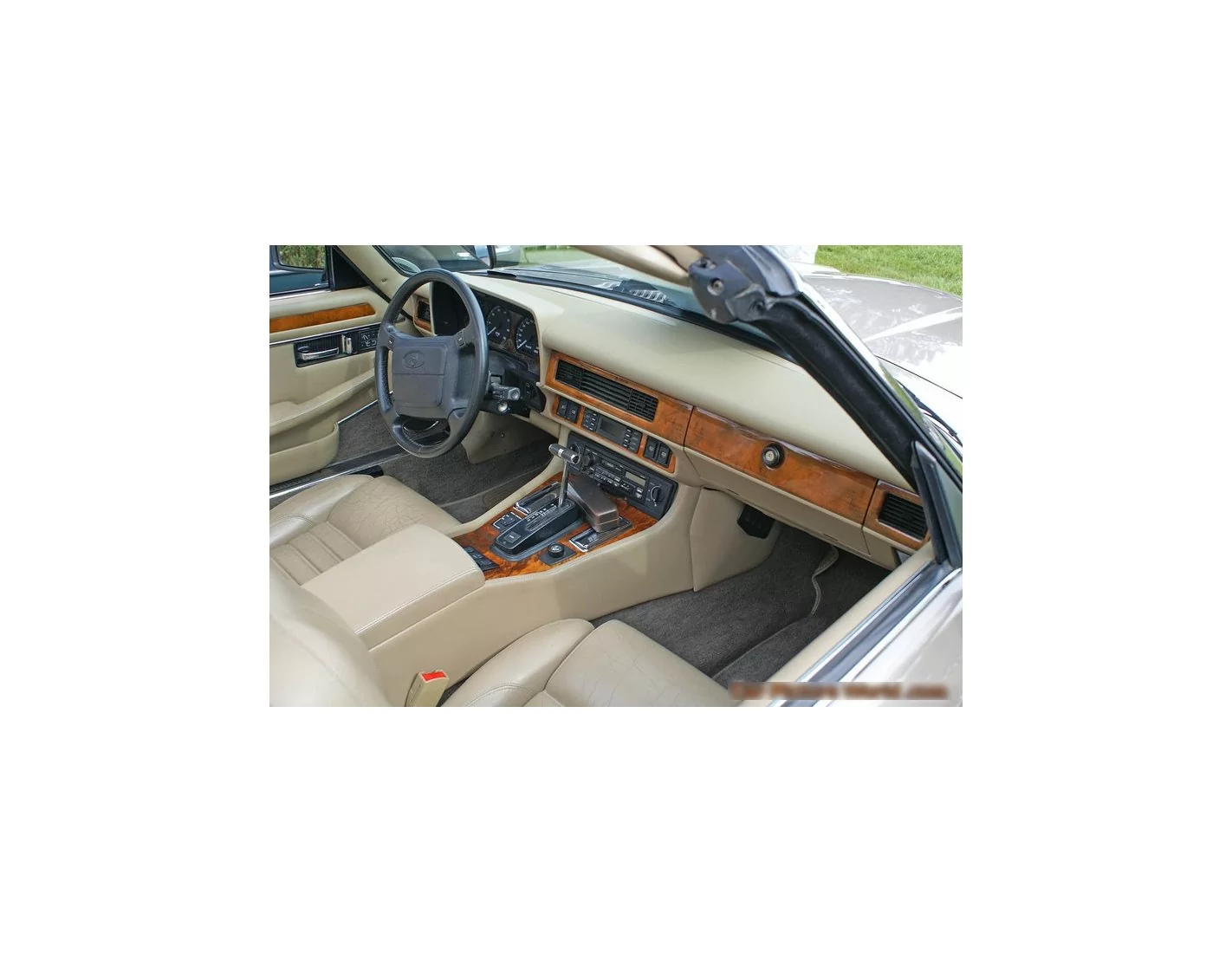 Jaguar XJS 1982-1992 Full Set, Automatic Gear, Shifter Type 1 Interior BD Dash Trim Kit