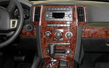 Jeep Grand Cherokee 2008-2010 Full Universal Set Interior BD Dash Trim Kit