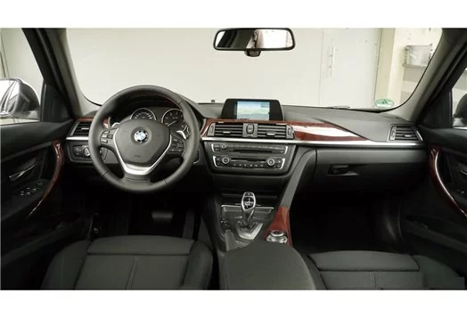 BMW Serie 3 F30 01.2012 3M 3D interno cruscotto Trim Kit Dash Trim Dekor 21-Parts