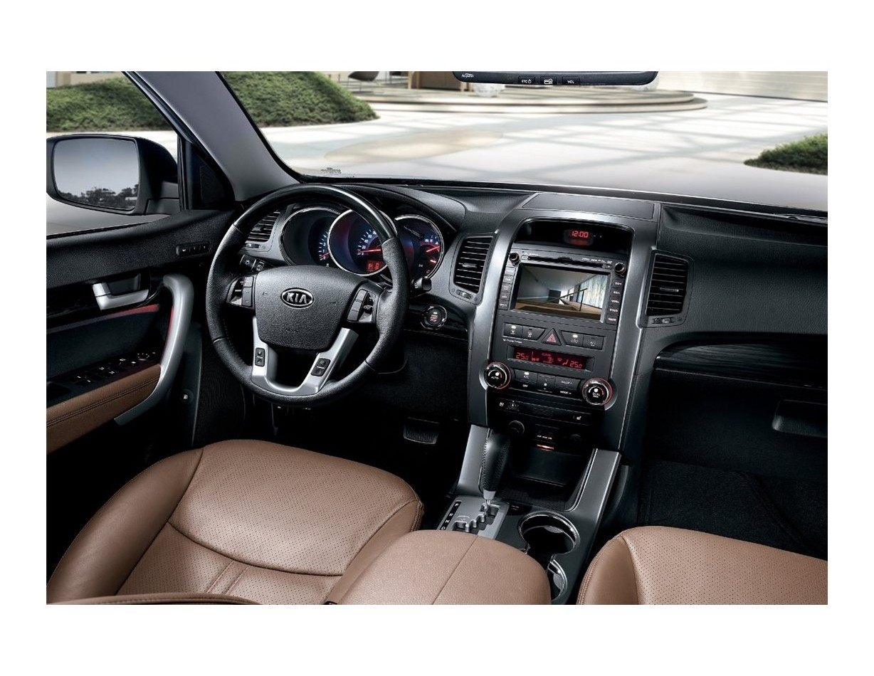 Kia Sorento 2011 Kit la décoration du tableau de bord 10-Pièce - 1 - habillage decor de tableau de bord
