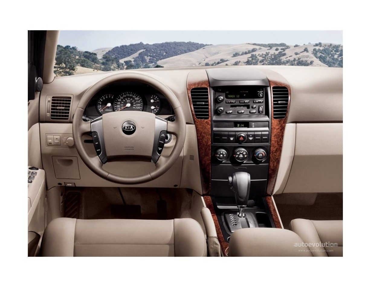 Kia Sorento 07.07 - 12.10 3D Inleg dashboard Interieurset aansluitend en pasgemaakt op he 7 -Teile