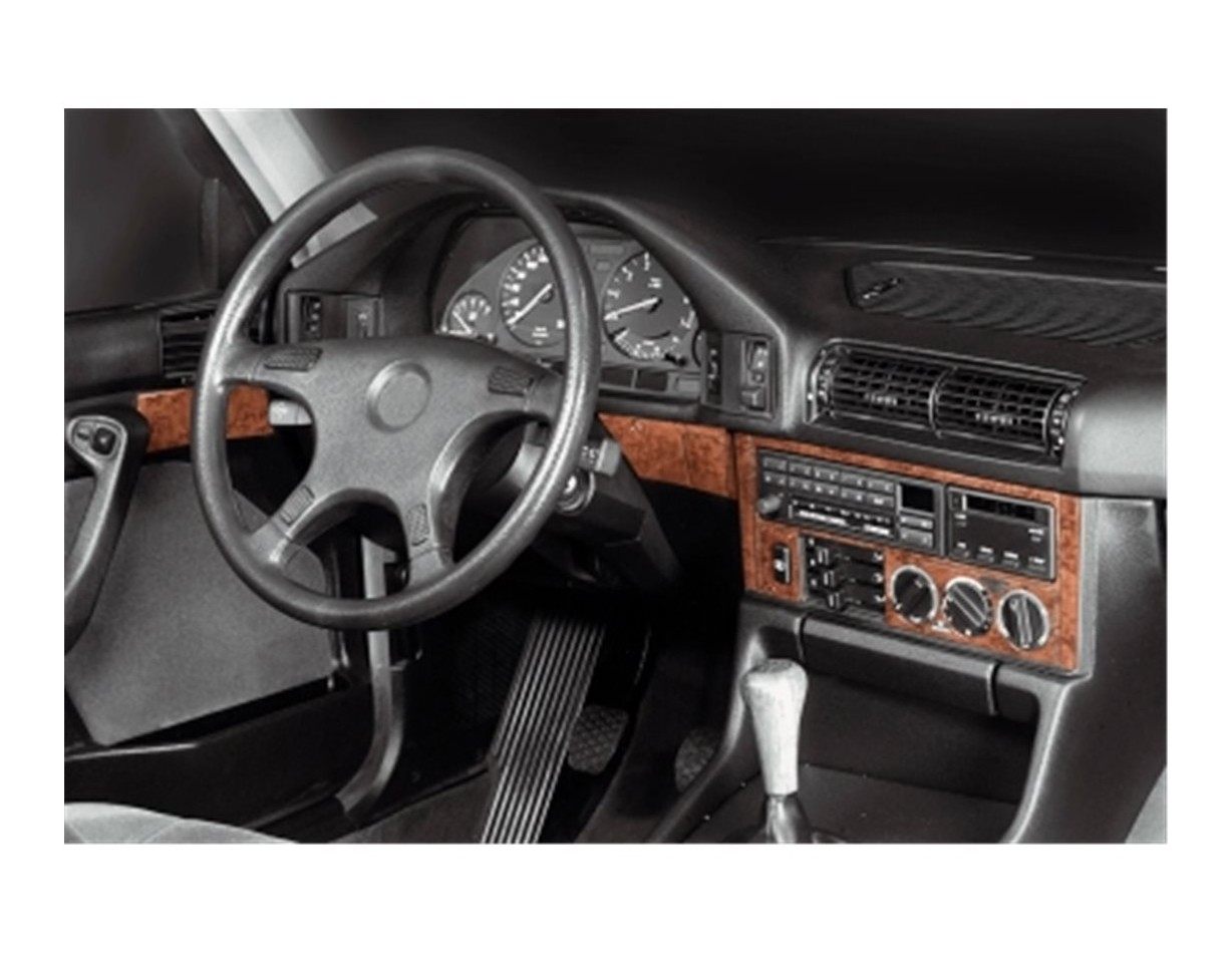 BMW 5 Series E34 01.88-09.95 3M 3D Interior Dashboard Trim Kit Dash Trim Dekor 22-Parts
