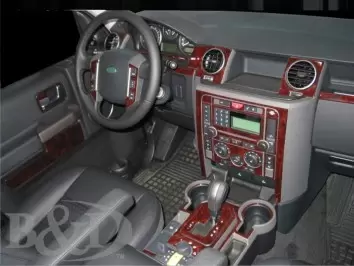 Land Rover Discovery 3 2005-UP Full Set Interior BD Dash Trim Kit