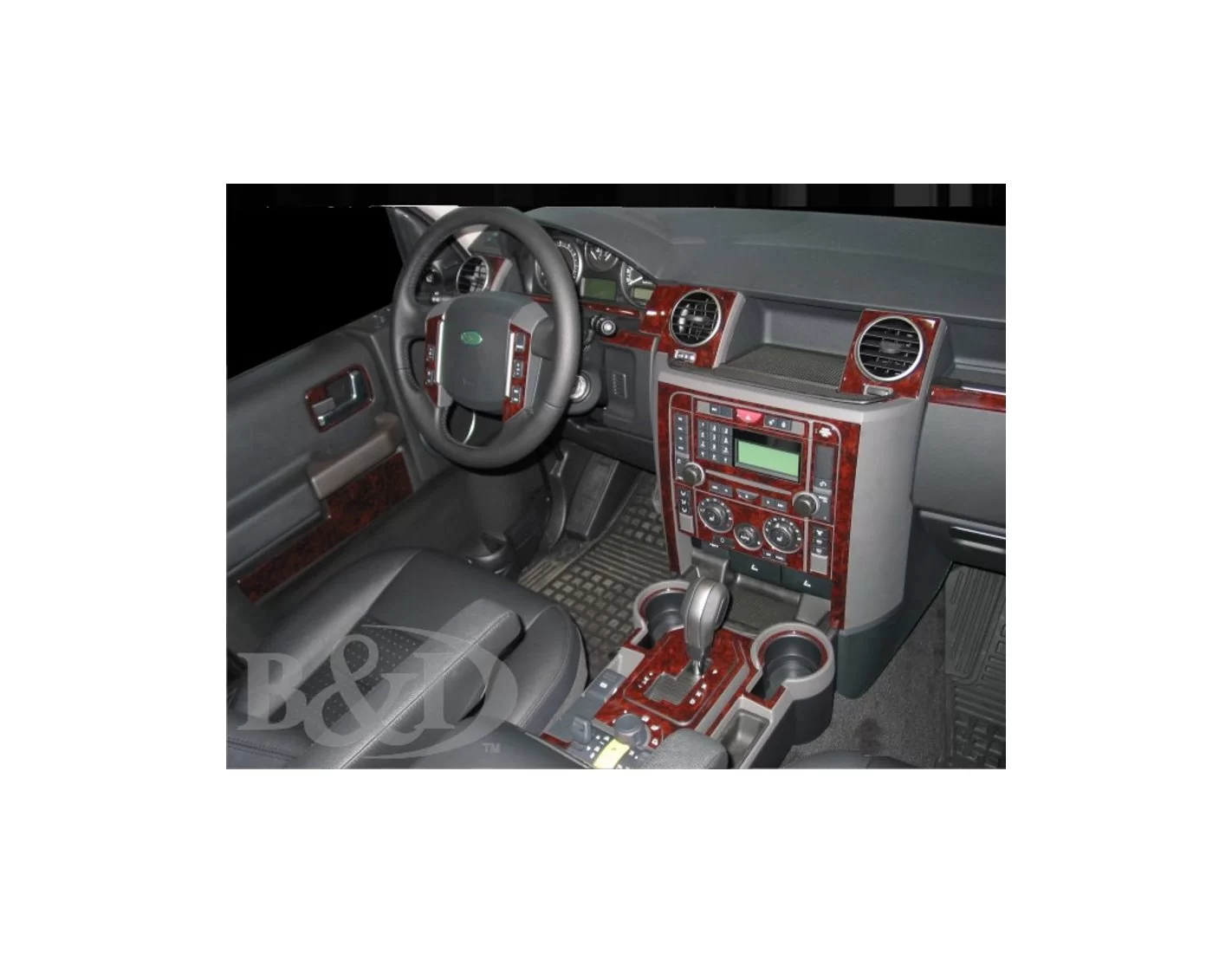 Land Rover Discovery 3 2005-UP Full Set Interior BD Dash Trim Kit