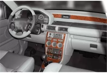 Land Rover Freelander I 08.00-12.03 3M 3D Interior Dashboard Trim Kit Dash Trim Dekor 10-Parts