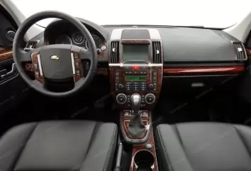 Land Rover Freelander2007-2015 3M 3D Interior Dashboard Trim Kit Dash Trim Dekor 40-Parts