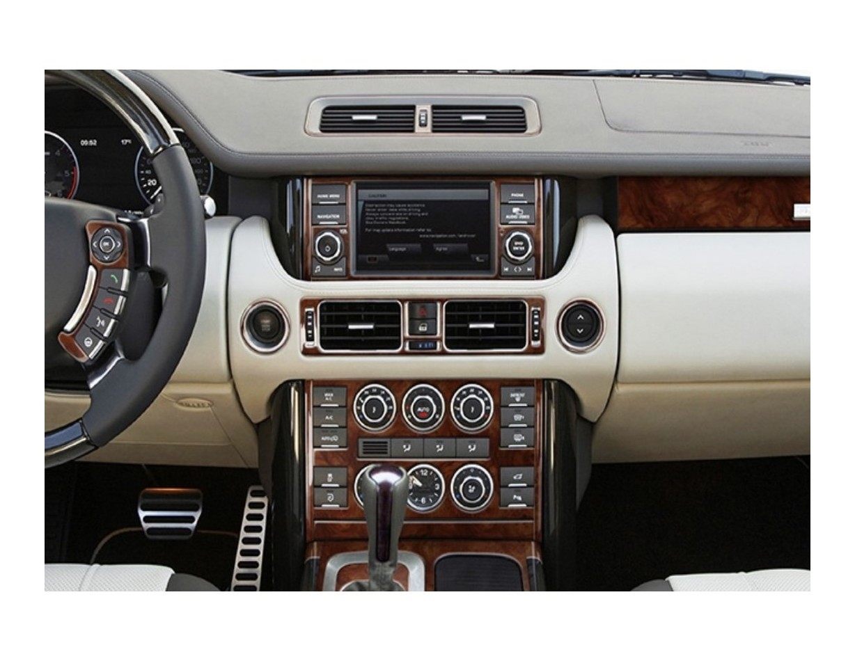 Land Rover Range Rover 2010-2015 Mittelkonsole Armaturendekor Cockpit Dekor 29-Teilige - 1- Cockpit Dekor Innenraum