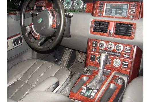 Land Roverv Range Rover II 01.02 - 12.06 3D Inleg dashboard Interieurset aansluitend en pasgemaakt op he 19 -Teile