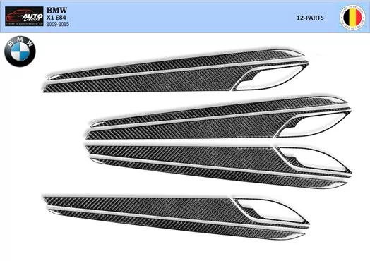 BMW X1 E84 2009–2015 NAVI Kit Rivestimento Cruscotto all'interno del veicolo Cruscotti personalizzati 12-Decori