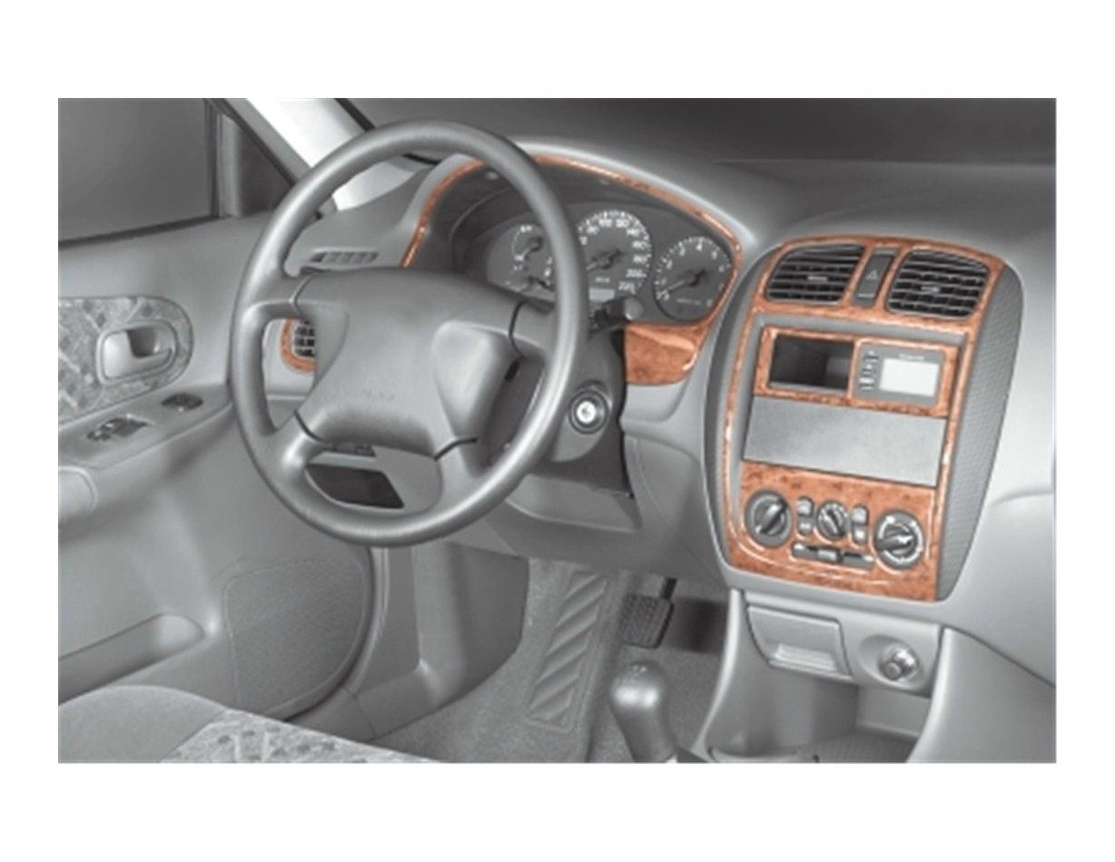Mazda 323 FS 09.98 - 11.00 Kit Rivestimento Cruscotto all'interno del veicolo Cruscotti personalizzati 9-Decori