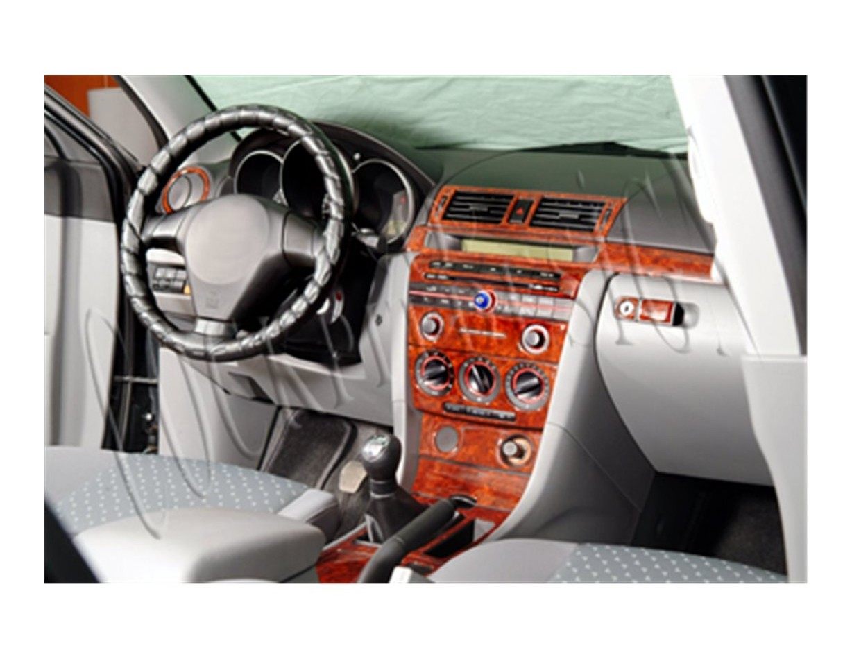 Mazda Mazda 3 06.04 - 12.09 Kit Rivestimento Cruscotto all'interno del veicolo Cruscotti personalizzati 25-Decori