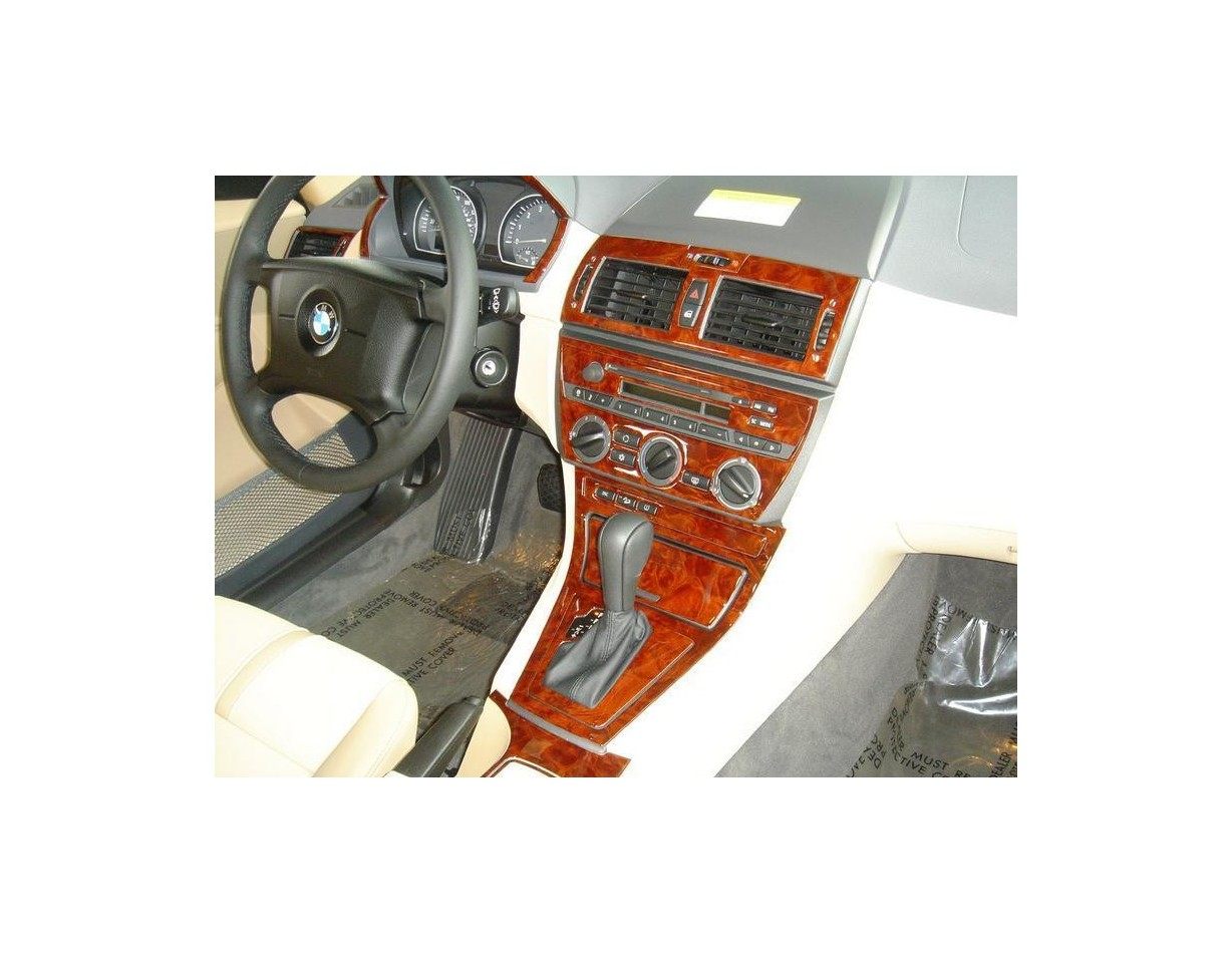 BMW X3 E83 09.2003 Manual AC Kit Rivestimento Cruscotto all'interno del veicolo Cruscotti personalizzati 12-Decori