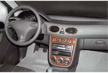 Mercedes A-Class W168 02.01-06.04 3M 3D Interior Dashboard Trim Kit Dash Trim Dekor 5-Parts