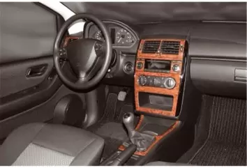 Mercedes A-Class W169 B-Class W245 07.2004 3M 3D Interior Dashboard Trim Kit Dash Trim Dekor 11-Parts
