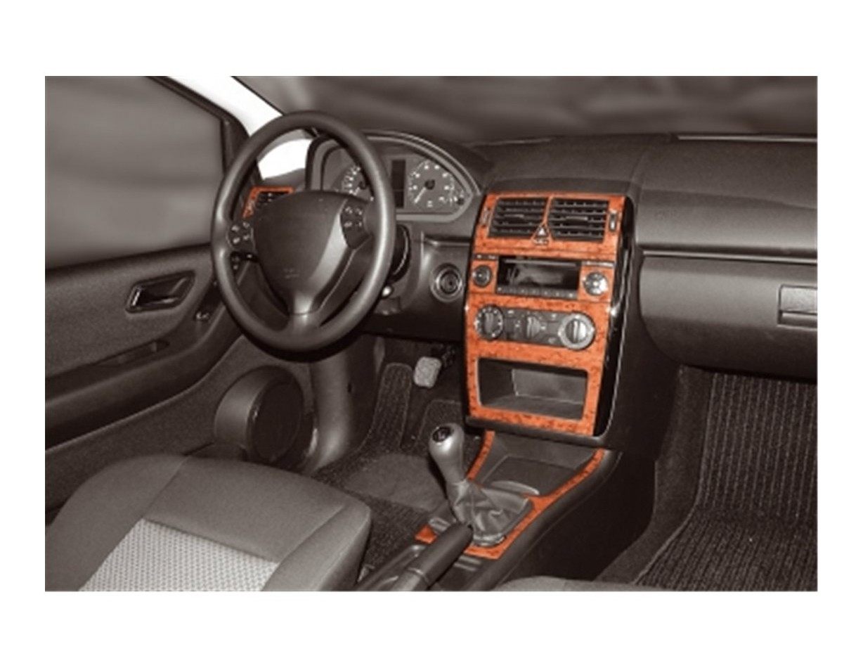Mercedes A-Class W169 B-Class W245 2004 Mittelkonsole Armaturendekor Cockpit Dekor 11-Teilige - 1- Cockpit Dekor Innenraum